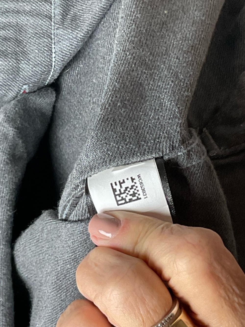 The North Face Men’s Gray Flannel Button-Down Shirt Gorpcore Outdoors Utility L - Picture 5 of 12